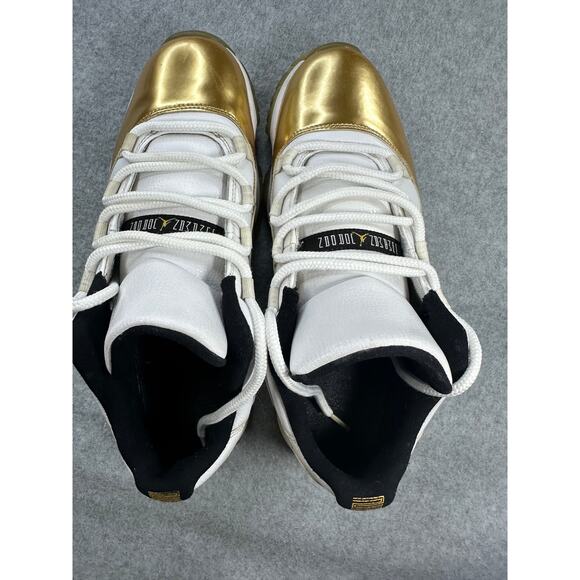 Jordan 11 Retro Low Closing Ceremony White Metallic Gold Coin 2016 Mens Size 11 main image 12